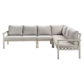 tierra outdoor gmbh Gartenlounge 2-teilig FUJI LOUNGE, Champagnerfarben - Olefin - Polywood