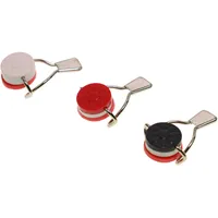 Westmark Set Flaschen-Hebelverschluss, 3-teilig, mit Silikondichtung, Stahl, Rot/Weiß/Schwarz, 44402270