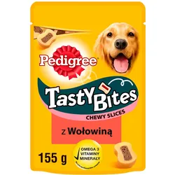 PEDIGREE Tasty Bites Chewy Slice 155g