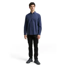Tom Tailor Langarmhemd Blau XXL