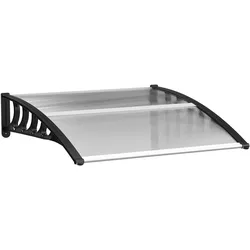 Outsunny Pultvordach Polycarbonate, Aluminium