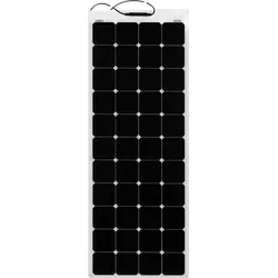 Solarmodul OFFGRIDTEC "ETFE SPR-F 165W 27V marine Solarzelle flexibel", schwarz (baumarkt), Solarmodule, hervorragender Schutz durch EFTE High-Tec Kunststoff