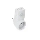 VELLEMAN Zwischenstecker Mit Bewegungsmelder Weiß