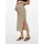 MAMA LICIOUS Umstandsrock "MLEVA YD JRS MAXI SKIRT NOOS", Damen, Gr. S (36), beige (french oak stripes:yd schwarz), Jersey, Obermaterial: 95% Baumwolle, 5% Elasthan, gestreift, knöchelfrei, Röcke