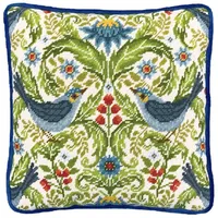 Bothy Threads Gobelin-Stickkissen Set Sommerdrossel-Tapisserie