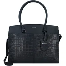 Burkely Cool Colbie Aktentasche Leder 40 cm Laptopfach schwarz