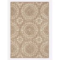 Teppich HEINE HOME Teppiche Gr. B/L: 190 cm x 290 cm, 6 mm, 1 St., beige Schurwollteppiche