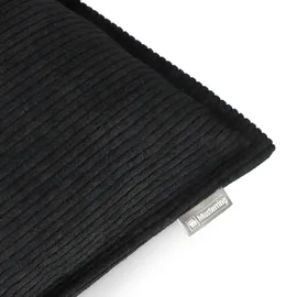Musterring Dekokissen Cord 38 x 58 cm Schwarz