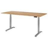 Gradel Schreibtisch E-Schreibtisch Eiche Braun