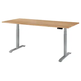 Gradel Schreibtisch E-Schreibtisch Eiche Braun