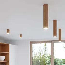 Sollux ZEKE 1xGU10 Holz 30x6x6cm