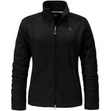 Damen Leona3 Fleece Jacke Größe M schwarz