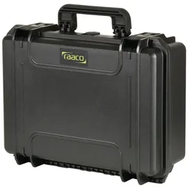 RAACO Schutzkoffer FlightCase 4 mit Schaumstoffeinlage schwarz 464x366x176mm