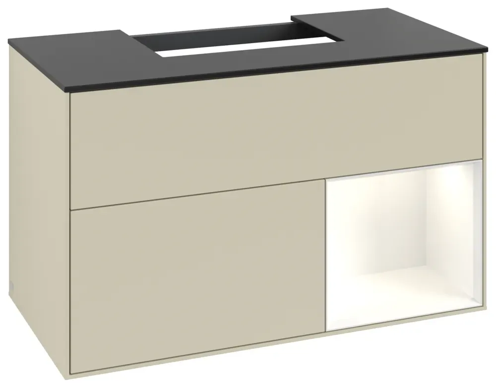 Villeroy & Boch Waschbeckenunterschrank Finion F12 1000x603x501mm m Bel FK/RE/AP: HJ/GF/2 F122GFHJ