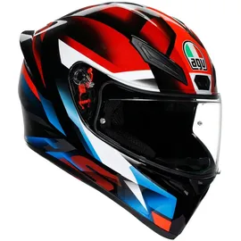 AGV K1 S Fastlap Schwarz/Rot/Blau/Weiß XL