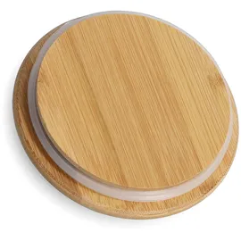Zeller Vorratsdose Steingut weiß Ø 12 cm x 16,3 cm 1,15 l