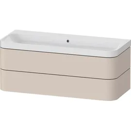 Duravit Waschtischunterschrank 2 Schubkästen 117,5 x 48 x 49 cm Schwarz