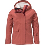 Schöffel Ins. Jacket Antwerpen L, wasserdichte und atmungsaktive Winterjacke, urbane Outdoorjacke mit 2-Wege-Reißverschluss und verstellbarer Kapuze, burlwood, 42