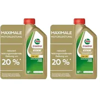 Castrol EDGE 5W-30 M Motoröl, 1L (Packung mit 2)