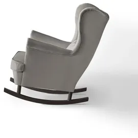 beautysofa Fabio Schaukelstuhl 82 x 103 x 108 cm beige