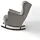 beautysofa Fabio Schaukelstuhl 82 x 103 x 108 cm beige