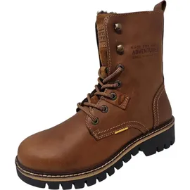 CAMEL ACTIVE Damen, Stiefelette aus echtem Leder braun, 38