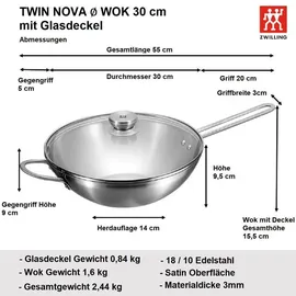 Zwilling Twin Nova Wokpfanne 30 cm