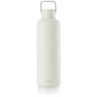 EQUA Timeless Trinkflasche, Edelstahl, 1000ml, BPA-frei, auslaufsicher, haltbar, multifunktional, Gebrochenes Weiß, groß