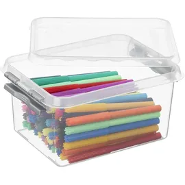 SUNWARE Q-line Aufbewahrungsbox 20 x 15 x 10,5 cm 2-tlg. transparent