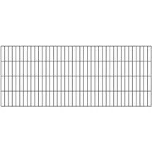 GAH Alberts Doppelstab-Gittermatte 200 x 80 cm Anthrazit/Stahl