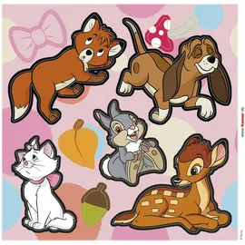 KOMAR Wandtattoo - Playful Kindergarten - Größe 30 x 30 cm, 2 Bogen - Wandsticker, Kinderzimmer