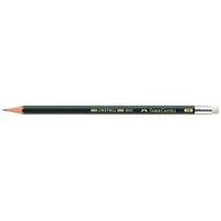 Faber-Castell Bleistift 9000 HB mit Radierer