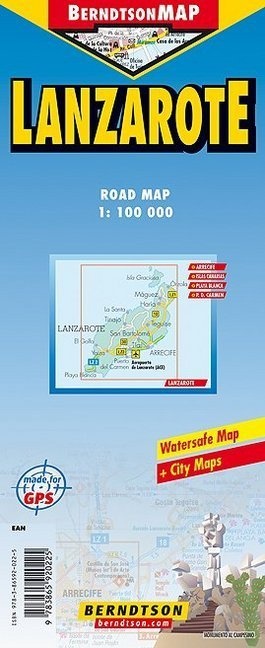 Lanzarote  Karte (im Sinne von Landkarte)