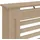 vidaXL Heizkörperverkleidung 152x19x81,5 cm MDF