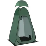 SogesHome Pop Up Pod Privatsphäre Dusche Zelt Portable Umkleidekabine Toilette Zelt Outdoor Camping Dusche Instant Privatsphäre Regen Unterstände für Camping Wandern Strand, faltbar mit Tragetasche