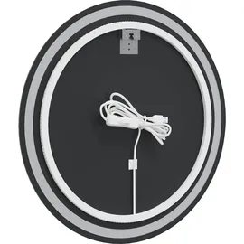 vidaXL LED-Badspiegel 70 cm Rund