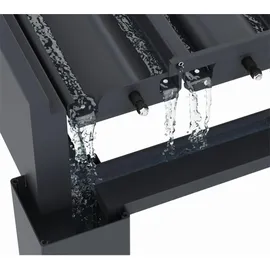 Paragon Outdoor Pergola Grand Tuscan 1224 Anthrazit 369 cm x 721 cm x 256 cm