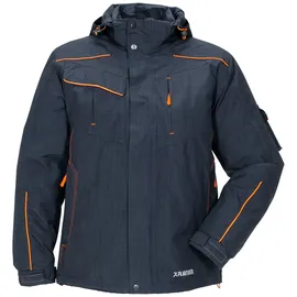 Planam Neon Jacke Unisex Marine/Orange XXL