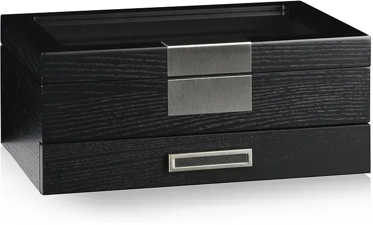 Heisse & Söhne Uhrenkoffer 70019-109 - schwarz