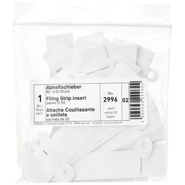 Durable Abheftschieber weiß,