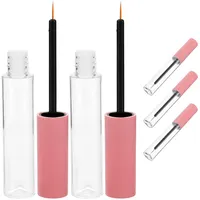 Didiseaon 5 Stück Klare Leere Eyeliner-Röhren Mit Applikator 10Ml Nachfüllbehälter Für Flüssigen Eyeliner Und Wimpernserum Präzise Dosierung Und Auslaufsicher Für Heimwerker Und Reisen