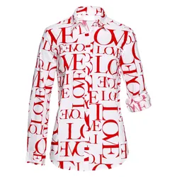bonprix Bluse, rot, 42, mit Baumwolle