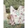 IRISETTE Easy 8547 Floral Rot 155 x 220 cm + 80 x 80 cm