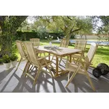 SAM Outillage Gartenmöbel Set 7-tlg. Beige