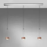 Oligo Grace Pendelleuchte LED 3-flammig - satin copper