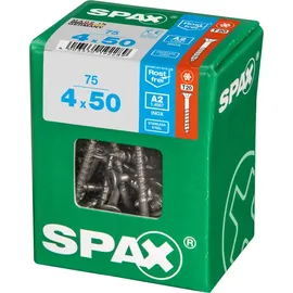 SPAX Edelstahlschraube Universalschrauben 4 x 50 mm 75 Stück