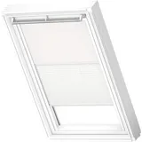 VELUX Verdunkelungsrollo Duo DFD P08, 1025SWL Weiß/Weiß, weiß