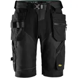 snickers-workwear Snickers Workwear FlexiWork Arbeitsshorts HP, schwarz-schwarz, Gr.54