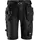 snickers-workwear Snickers Workwear FlexiWork Arbeitsshorts HP, schwarz-schwarz, Gr.54