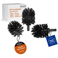 Keuco WC-Bürstengarnitur Ersatzkopf Schwarz 3